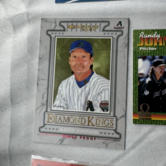 Randy Johnson 12 Card Lot NM Rookies Bunt Diamond Kings Omega Panini - Picture 9 of 13